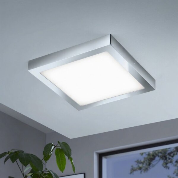 Eglo 79528 - Plafoniera LED da bagno DURANGO LED/22W/230V 30x30 cm IP44
