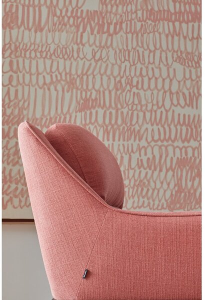 Poltrona rosa Sadira - Teulat