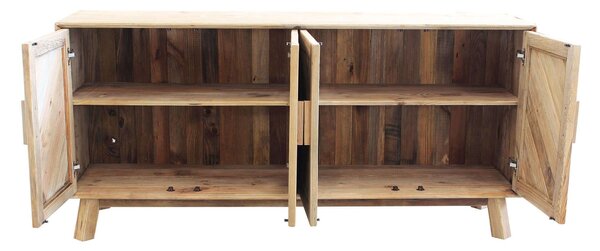 PINUS - credenza con 4 ante