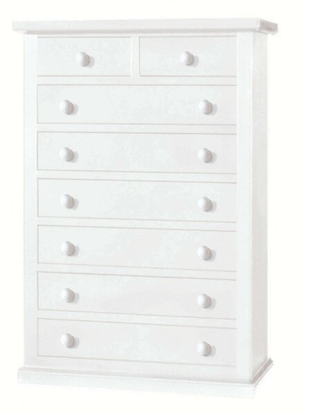 KELLEY - cassettiera in legno massello cm 87 x 45 x 127 h