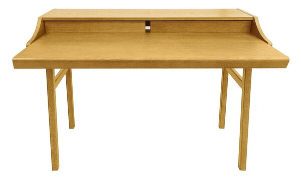 Scrivania in stile segreteria con effetto rovere 44x115 cm Carteret – Woodman