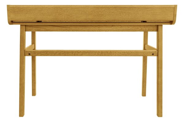 Scrivania in stile segreteria con effetto rovere 44x115 cm Carteret – Woodman