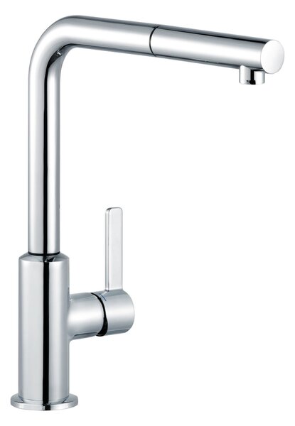 Miscelatore monocomando per lavello Kludi L-INE-S con bocca estraibile, cromato, 1 pz