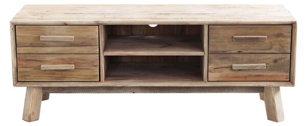 PINUS - porta TV con 4 cassetti