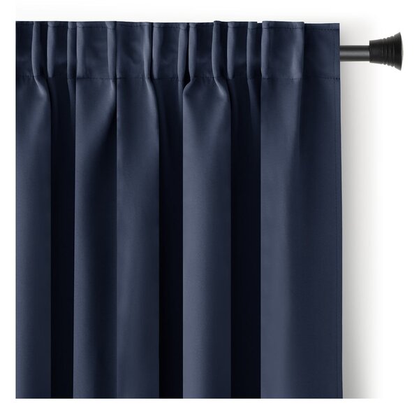 Tenda parzialmente oscurante blu scuro 140x270 cm Kierra – Restilo