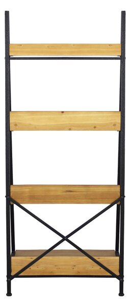 SPECTER - libreria industrial in legno e acciaio