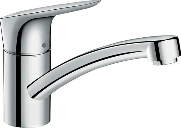 Miscelatore per lavello hansgrohe Logis con bocca girevole senza pressione cromato, 1 pz