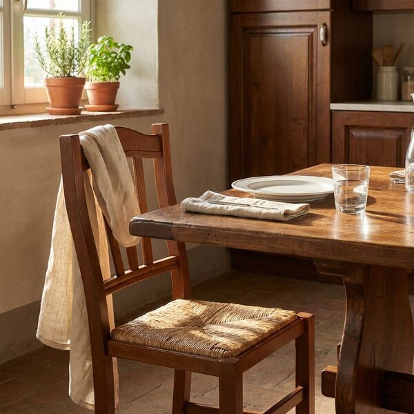 MILLICENT - sedia in legno massello