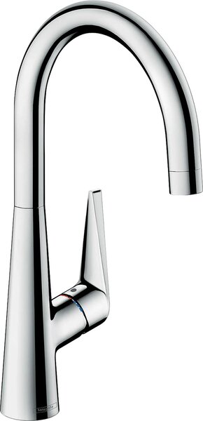 Miscelatore per lavello hansgrohe Talis S con bocca girevole cromata a bassa pressione, 1 pz