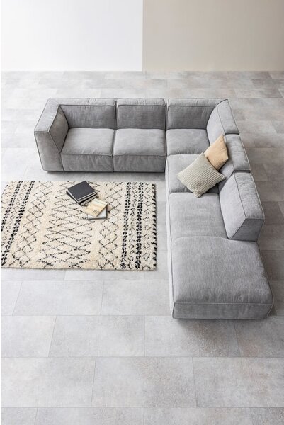 Poltrona lounge grigio chiaro (angolo destro) Fairfield - Bonami Selection