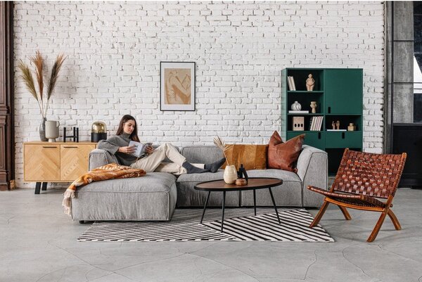 Poltrona lounge grigio chiaro (angolo destro) Fairfield - Bonami Selection