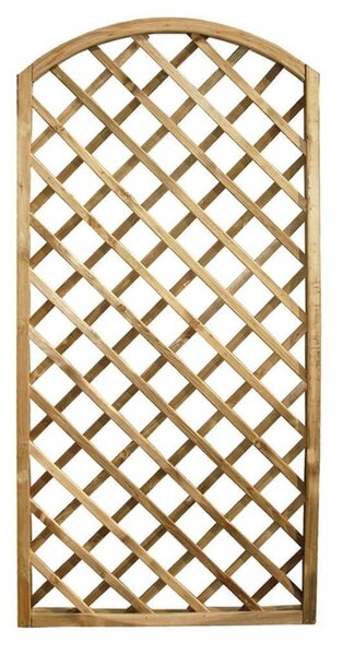 Griglia ad arco da giardino in legno di pino impregnato in autoclave 90 x 180 cm