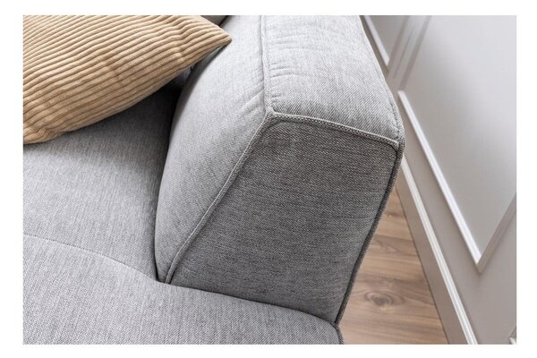 Poltrona lounge grigio chiaro (angolo destro) Fairfield - Bonami Selection