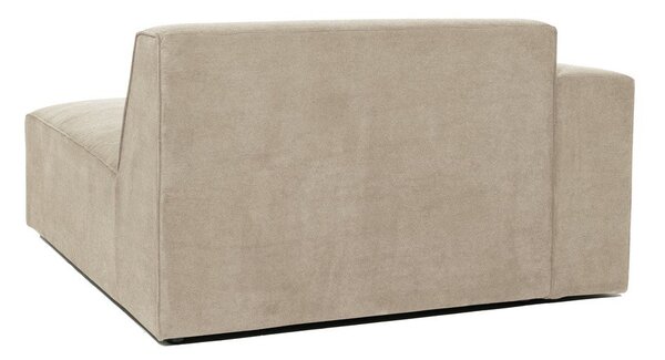 Modulo divano in velluto a coste beige (angolo sinistro) Sting - Scandic