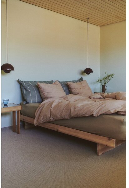 Letto matrimoniale in legno di pino 160x200 cm Kanso - Karup Design