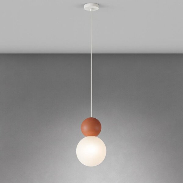 Lampadario moderno top light cottage 1228 s1 g9 led vetro metallo - Top Light