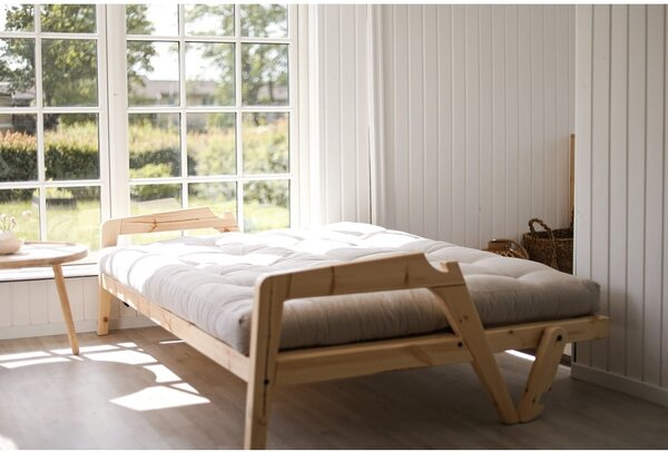 Divano letto arancione 204 cm Grab - Karup Design