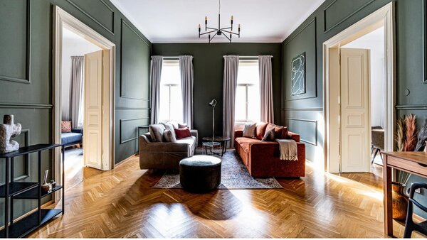 Divano letto beige Emile - Bobochic Paris