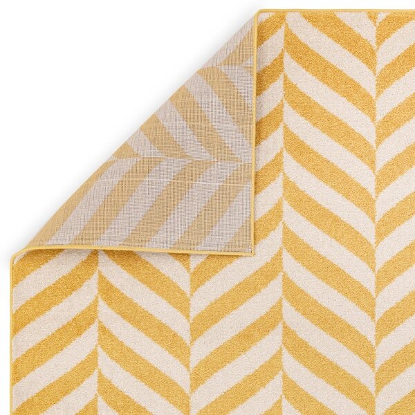 Tappeto giallo 230x160 cm Muse - Asiatic Carpets