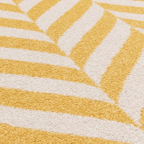 Tappeto giallo 230x160 cm Muse - Asiatic Carpets