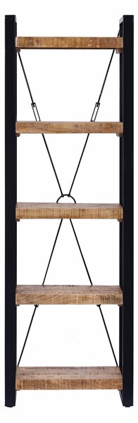 BANDERA - mobile in legno di mango con 5 ripiani