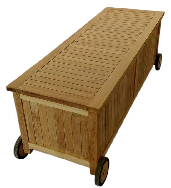 BRUMA - box con ruote in teak