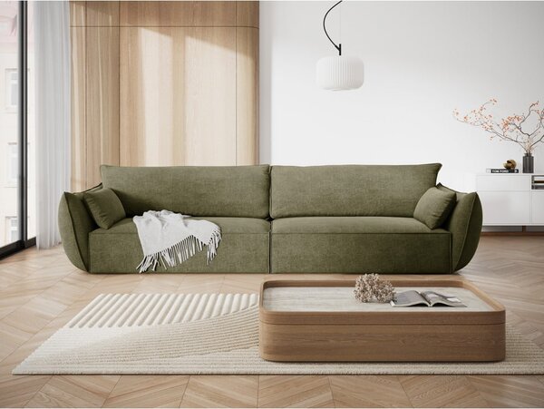 Divano verde 248 cm Vanda - Mazzini Sofas