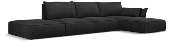 Divano angolare grigio scuro (angolo destro) Vanda - Mazzini Sofas