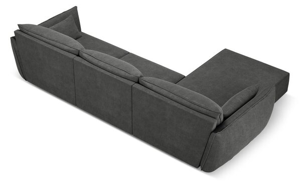 Divano angolare grigio (angolo sinistro) Vanda - Mazzini Sofas