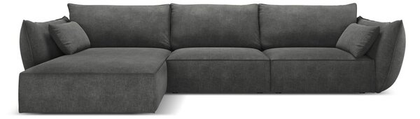 Divano angolare grigio (angolo sinistro) Vanda - Mazzini Sofas