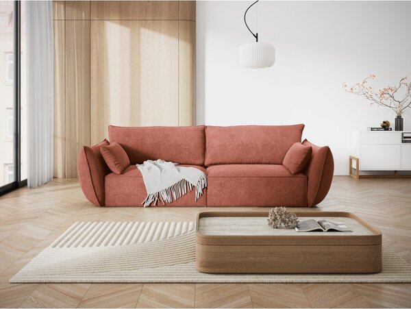 Divano rosso 208 cm Vanda - Mazzini Sofas