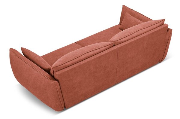 Divano rosso 208 cm Vanda - Mazzini Sofas