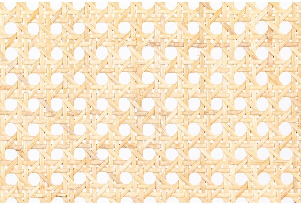 Sedia da pranzo in rattan grigio Spike - Zuiver