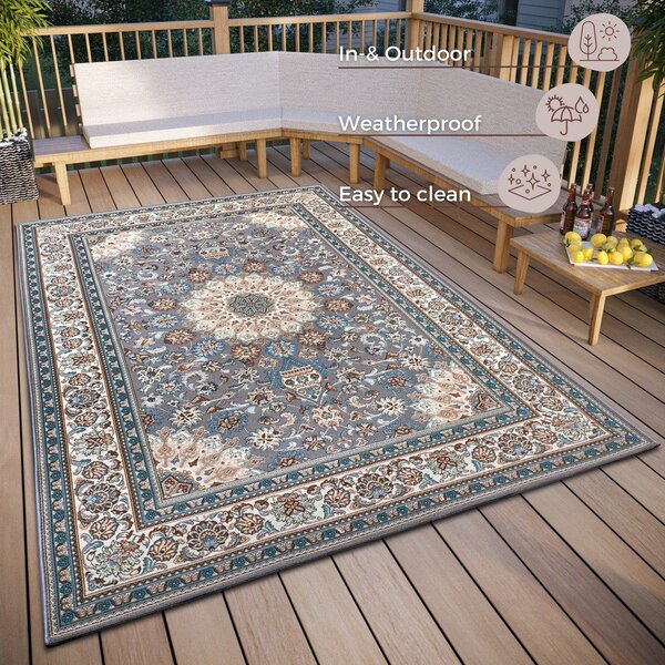 Tappeto per esterni grigio-beige 240x340 cm Flair - Hanse Home