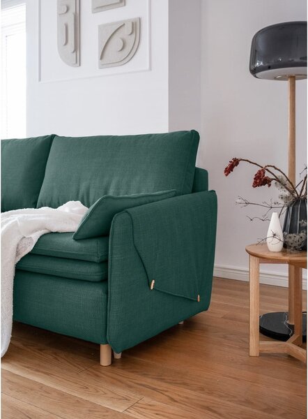 Divano letto turchese 207 cm Simon - Miuform