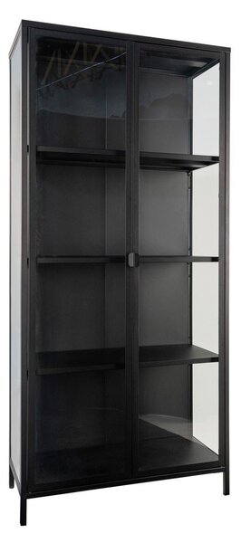 Vetrina in metallo nero 80x175 cm Brisbane - House Nordic