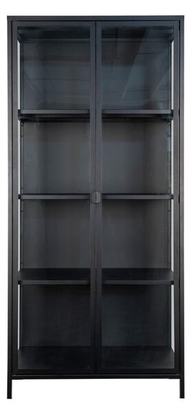 Vetrina in metallo nero 80x175 cm Brisbane - House Nordic
