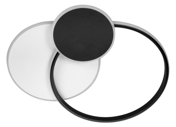 Plafoniera LED LED/78W/230V 3000-5000K nero/grigio