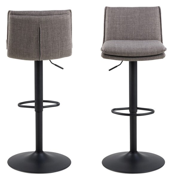 Sgabelli da bar girevoli grigi in set di 2 107 cm Flynn - Actona