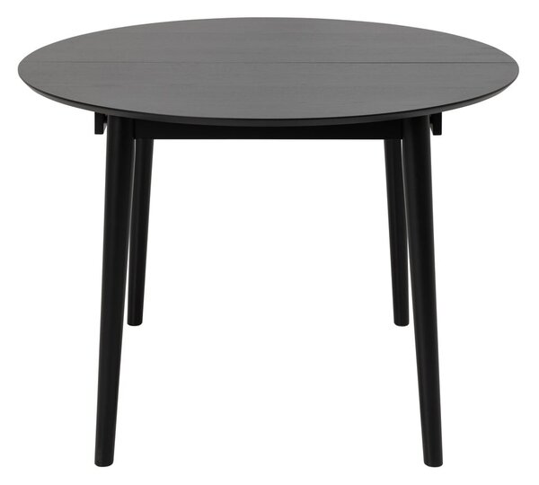 Tavolo da pranzo rotondo pieghevole con piano in rovere ø 115 cm Montreux - Actona