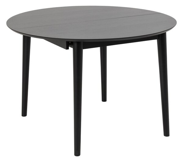 Tavolo da pranzo rotondo pieghevole con piano in rovere ø 115 cm Montreux - Actona