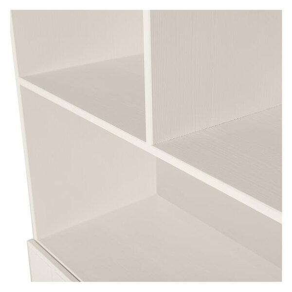 Libreria in legno di pino crema 90x200 cm Miller - WOOOD