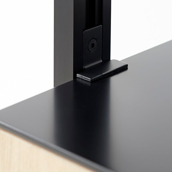 Libreria nera in rovere 94x210 cm Edge by Hammel - Hammel Furniture