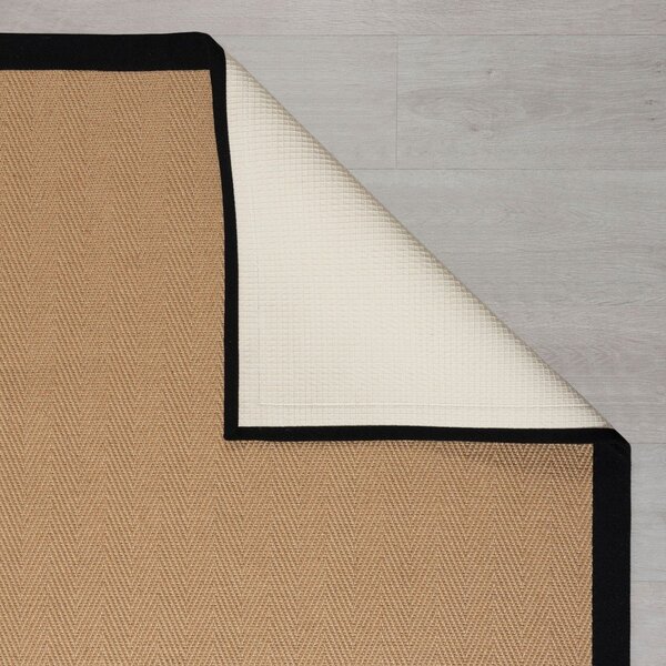 Runner in iuta di colore naturale 60x800 cm Kira - Flair Rugs