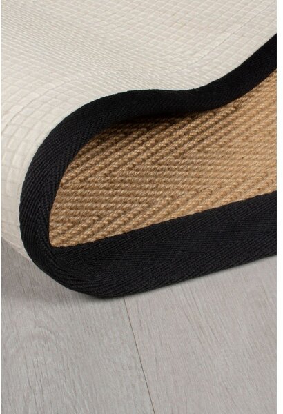 Runner in iuta di colore naturale 60x800 cm Kira - Flair Rugs