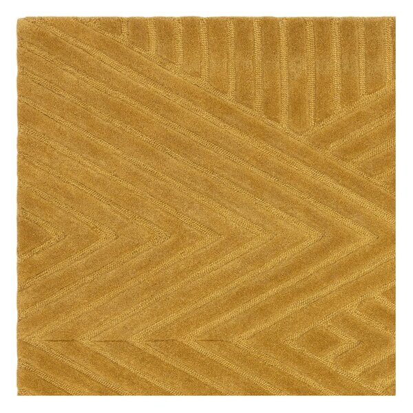 Tappeto di lana giallo ocra 160x230 cm Hague - Asiatic Carpets
