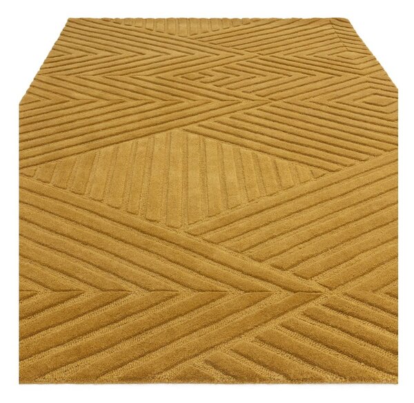 Tappeto di lana giallo ocra 160x230 cm Hague - Asiatic Carpets