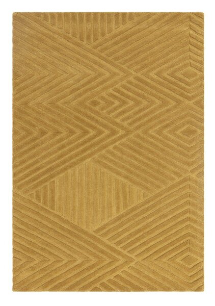Tappeto di lana giallo ocra 160x230 cm Hague - Asiatic Carpets