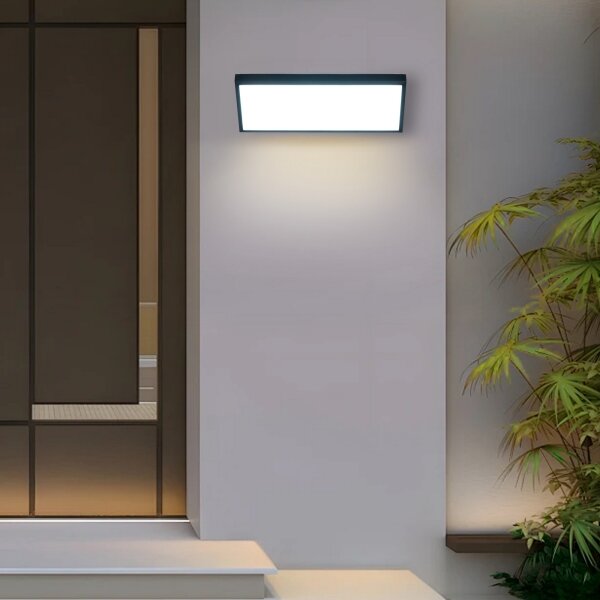 Brilagi - Applique da esterno LED TRIANGLE LED/42W/230V nera IP65