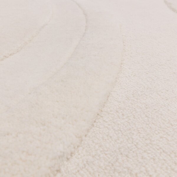 Tappeto in lana bianca 120x170 cm Olsen - Asiatic Carpets